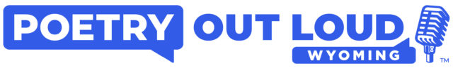 Poetry Out Loud Wyoming Blue Logo